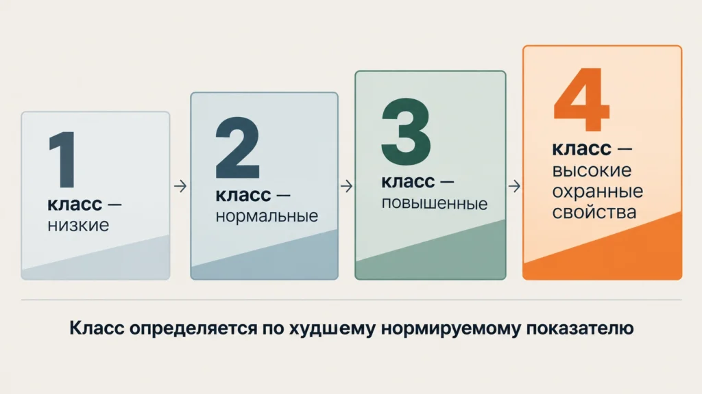 Четыре класса охранных свойств дверных замков по ГОСТ